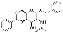 Benzyl 2-Acetamido-2-deoxy-4,6-O-benzylidene-a-D-galactopyranoside Structural