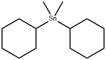 DICYCLOHEXYLDIMETHYLTIN Structural