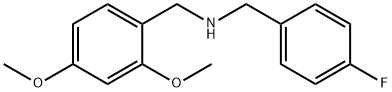 (2,4-DIMETHOXY-BENZYL)-(4-FLUORO-BENZYL)-AMINE