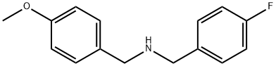 (4-FLUORO-BENZYL)-(4-METHOXY-BENZYL)-AMINE