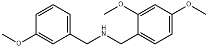 (2,4-DIMETHOXY-BENZYL)-(3-METHOXY-BENZYL)-AMINE Structural