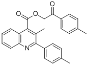 2-(4-methylphenyl)-2-oxoethyl 3-methyl-2-(4-methylphenyl)-4-quinolinecarboxylate