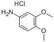 3,4-Dimethoxyaniline hydrochloride Structural