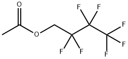 1H,1H-HEPTAFLUOROBUTYL ACETATE Structural