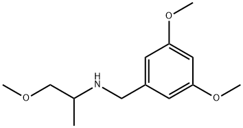 (3,5-DIMETHOXY-BENZYL)-(2-METHOXY-1-METHYL-ETHYL)-AMINE