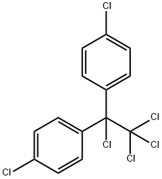 1,1-BIS(4-CHLOROPHENYL)-1,2,2,2-TETRACHLOROETHANE Structural