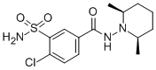 4-CHLORO-N-((2R,6R)-2,6-DIMETHYL-PIPERIDIN-1-YL)-3-SULFAMOYL-BENZAMIDE