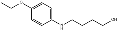 4-(4-ETHOXY-PHENYLAMINO)-BUTAN-1-OL Structural