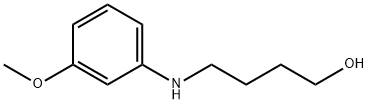 4-(3-METHOXY-PHENYLAMINO)-BUTAN-1-OL Structural