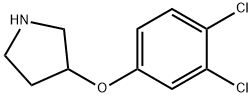 3-(3,4-DICHLOROPHENOXY)PYRROLIDINE Structural