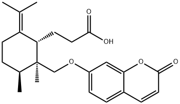 galbanic acid Structural