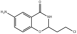 [9-(2-chloroethyl)-7-oxo-10-oxa-8-azabicyclo[4.4.0]deca-2,4,11-trien-4-yl]azanium chloride