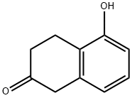 5-Hydroxy-2-tetralone Structural