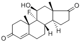 Fluorohydroxyandrostenedione Structural