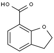 2,3-DIHYDROBENZOFURAN-7-CARBOXYLIC ACID Structural