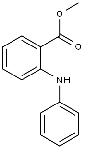 2-Anilinobenzoic acid methyl ester Structural