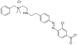 benzyl[2-[[4-[(2-chloro-4-nitrophenyl)azo]phenyl]ethylamino]ethyl]dimethylammonium chloride   