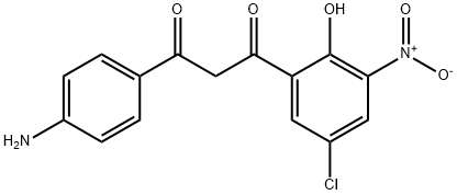 1,3-PROPANEDIONE, 1-(4-AMINOPHENYL)-3-(5-CHLORO-2-HYDROXY-3-NITROPHENYL)-