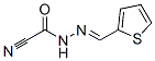 Acetonitrile,  oxo[(2-thienylmethylene)hydrazino]-  (9CI) Structural