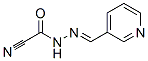 Acetonitrile,  oxo[(3-pyridinylmethylene)hydrazino]-  (9CI) Structural