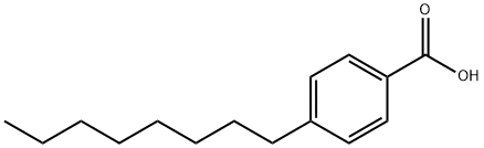 4-N-OCTYLBENZOIC ACID Structural