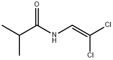 Propanamide,  N-(2,2-dichloroethenyl)-2-methyl- Structural