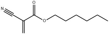 hexyl 2-cyanoacrylate Structural