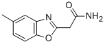 5-methylbenzoxazole-2-acetamide Structural