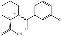 CIS-2-(3-CHLOROBENZOYL)CYCLOHEXANE-1-CARBOXYLIC ACID