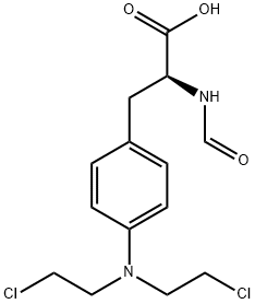 4-[Bis(2-chloroethyl)amino]-N-formyl-L-phenylalanine