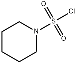 PIPERIDINE-1-SULFONYL CHLORIDE Structural Picture