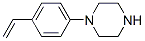 Piperazine, 1-(4-ethenylphenyl)- (9CI) Structural