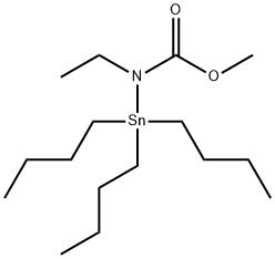 METHYL ETHYL(TRIBUTYLSTANNYL)CARBAMATE Structural