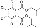 DI-ISO-BUTYL PHTHALATE-3,4,5,6-D4 Structural