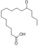 HEXADECANOIC-12-D1 ACID Structural