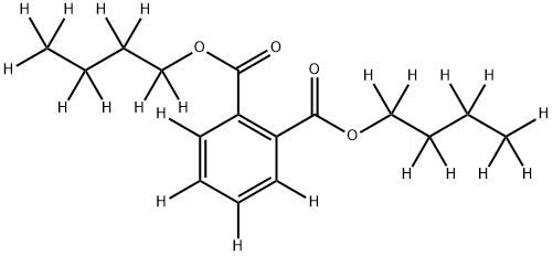 DI-N-BUTYL PHTHALATE-D22 Structural