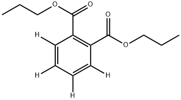 DI-N-PROPYL PHTHALATE-3,4,5,6-D4 Structural