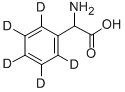 DL-PHENYL-D5-GLYCINE Structural