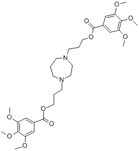 DILAZEP DIHYDROCHLORIDE Structural