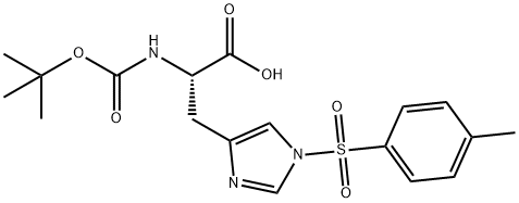 Boc-L-Histidine(Tosyl) Structural