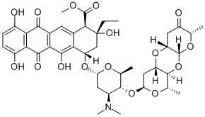 cinerubine B Structural