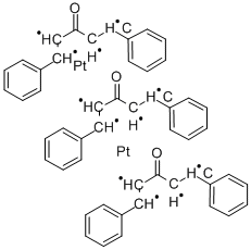 TRIS(DIBENZYLIDENEACETONE)DIPLATINUM(0), 99 Structural