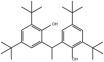 2,2'-ETHYLIDENEBIS(4,6-DI-TERT-BUTYLPHENOL) Structural