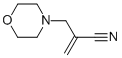 2-(MORPHOLINOMETHYL)ACRYLONITRILE Structural