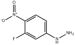 3-FLUORO-4-NITRO-PHENYL-HYDRAZINE Structural