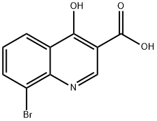 8-BROMO-4-HYDROXYQUINOLINE-3-CARBOXYLIC ACID Structural