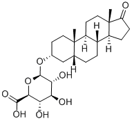 3ALPHA-HYDROXY-5BETA-ANDROSTAN-17-ONE 3-GLUCURONIDE Structural