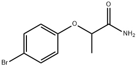 2-(4-bromophenoxy)propanamide Structural