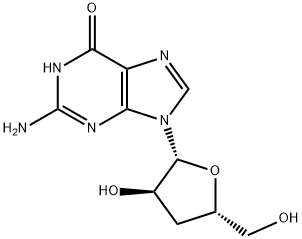 3'-DEOXYGUANOSINE Structural