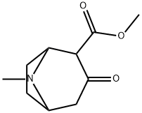 2-CARBOMETHOXY-3-TROPINONE Structural